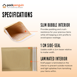 Natural Kraft Bubble Mailer