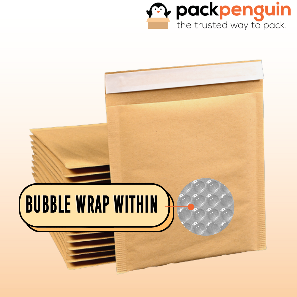 Natural Kraft Bubble Mailer