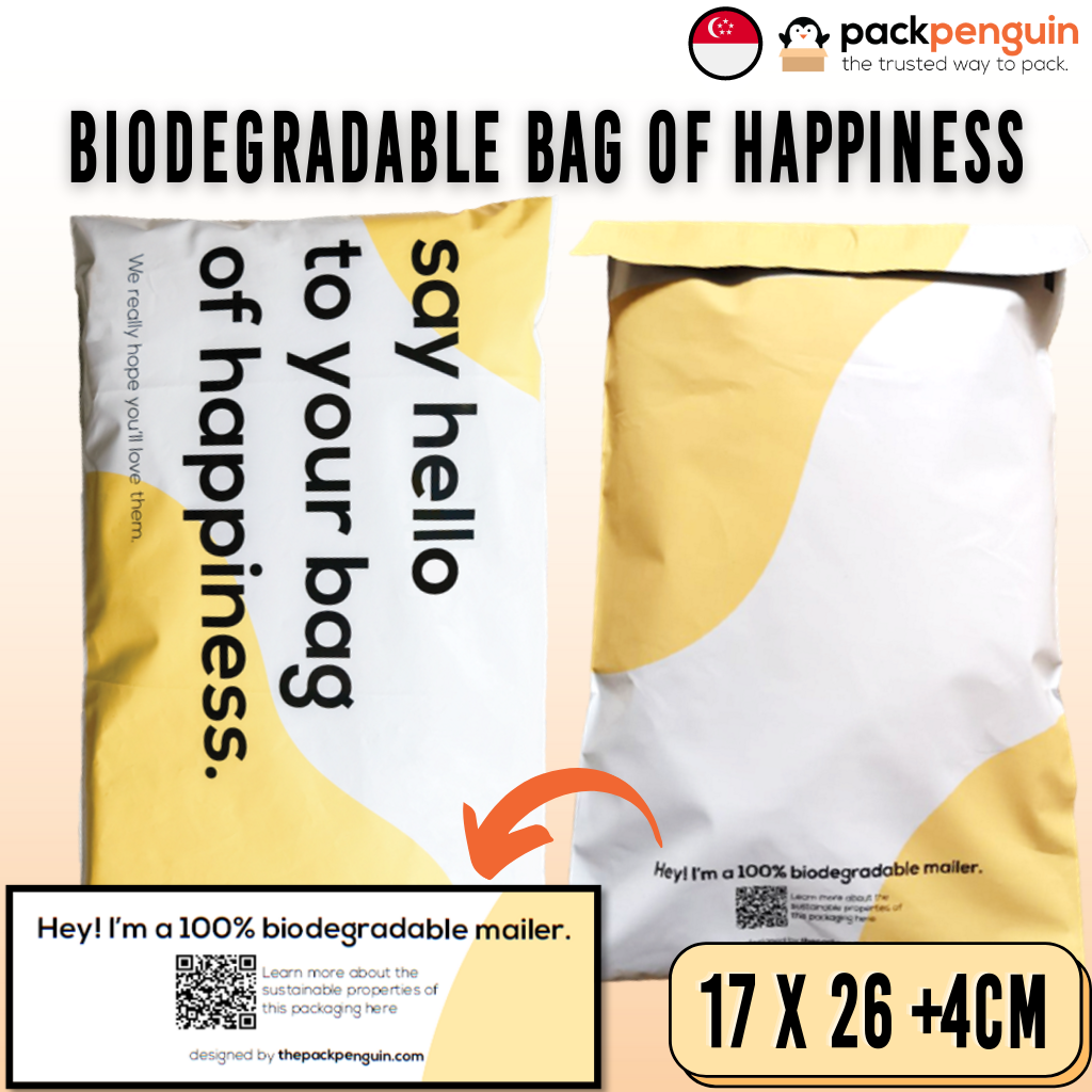 [D2W] Bag of Happiness Biodegradable Mailers